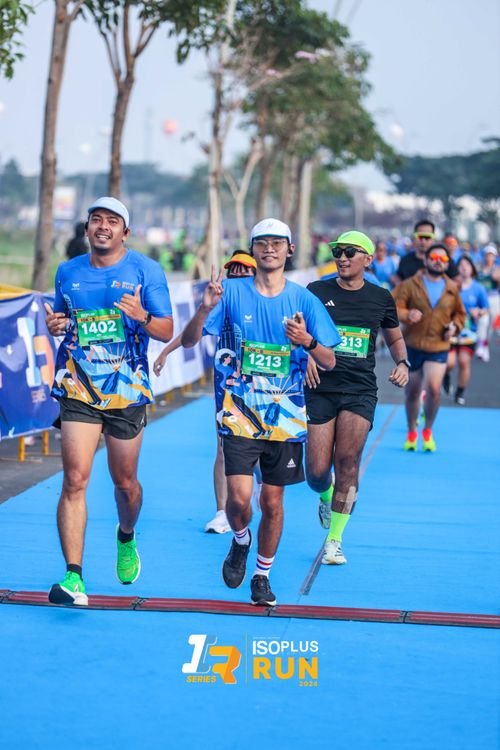 Race photo from ISOPlus Run 2024 Jakarta