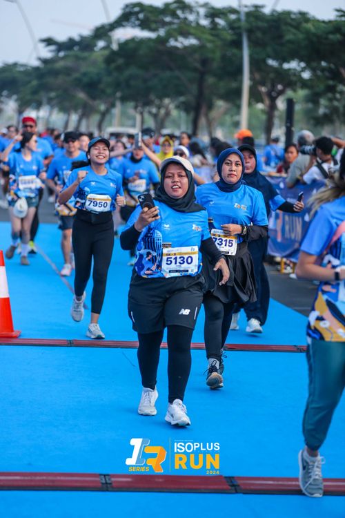 Race photo from ISOPlus Run 2024 Jakarta