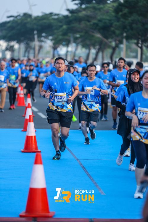 Race photo from ISOPlus Run 2024 Jakarta