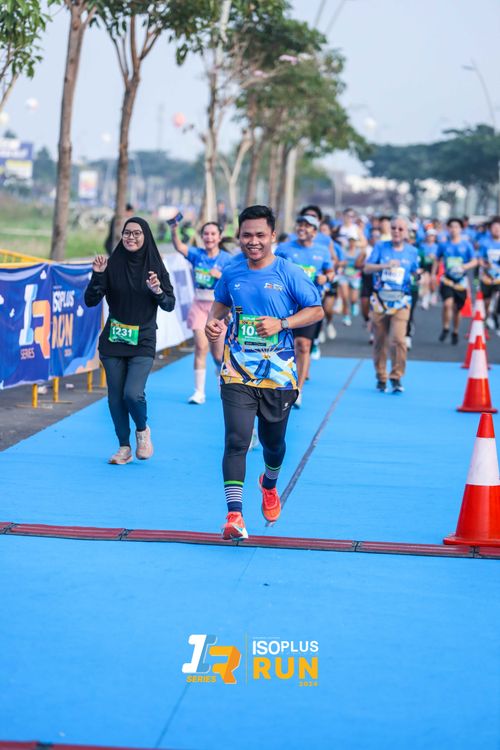 Race photo from ISOPlus Run 2024 Jakarta