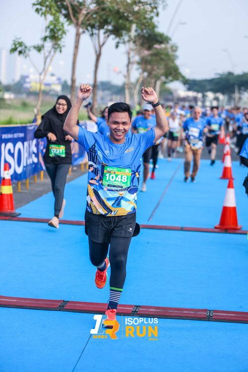 Race photo from ISOPlus Run 2024 Jakarta