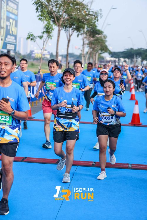 Race photo from ISOPlus Run 2024 Jakarta
