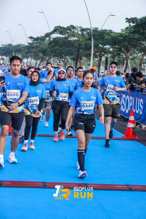 Race photo from ISOPlus Run 2024 Jakarta