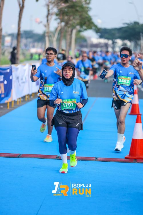 Race photo from ISOPlus Run 2024 Jakarta