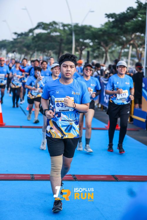 Race photo from ISOPlus Run 2024 Jakarta