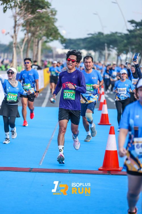 Race photo from ISOPlus Run 2024 Jakarta