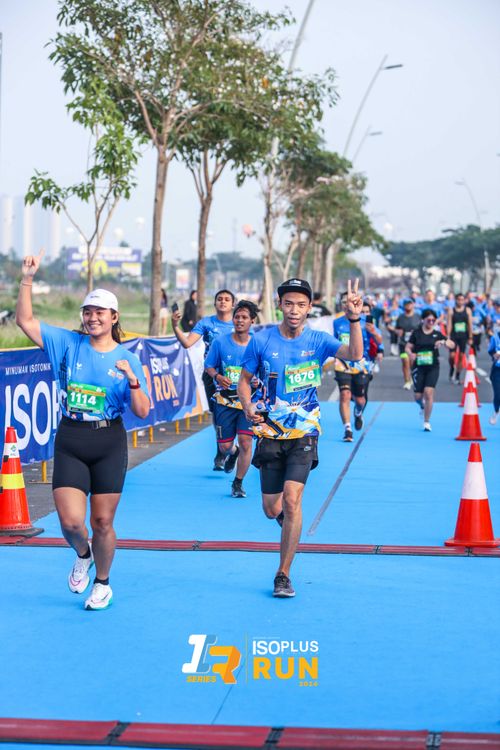 Race photo from ISOPlus Run 2024 Jakarta