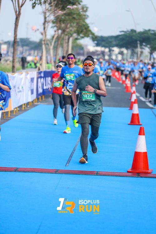 Race photo from ISOPlus Run 2024 Jakarta