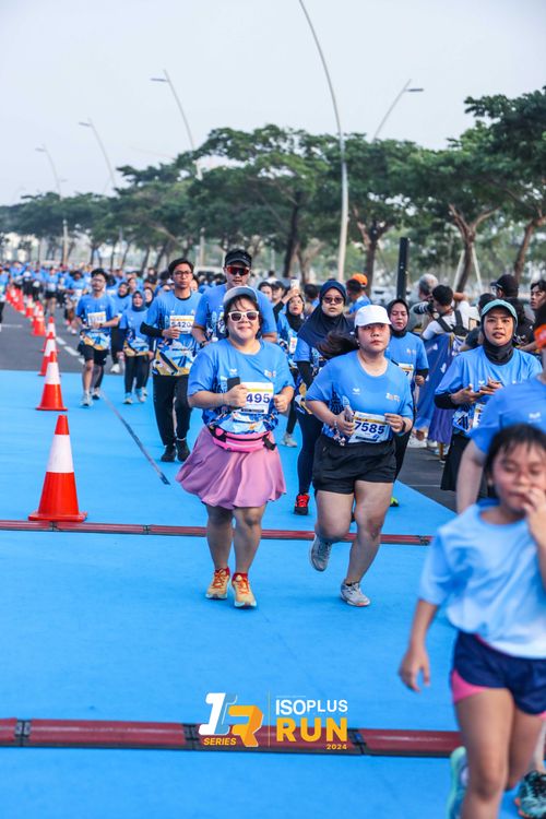 Race photo from ISOPlus Run 2024 Jakarta