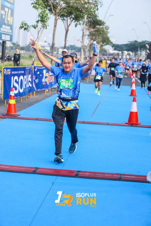 Race photo from ISOPlus Run 2024 Jakarta