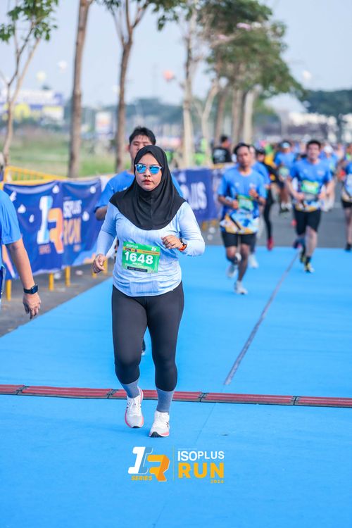 Race photo from ISOPlus Run 2024 Jakarta