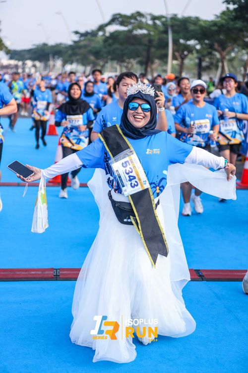 Race photo from ISOPlus Run 2024 Jakarta