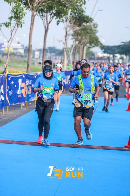 Race photo from ISOPlus Run 2024 Jakarta