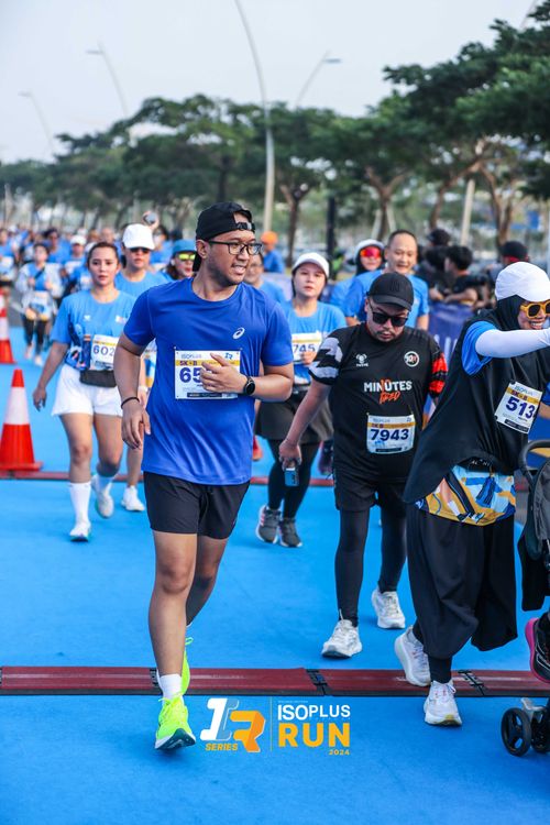 Race photo from ISOPlus Run 2024 Jakarta