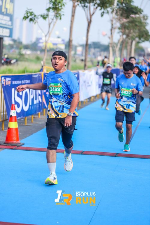 Race photo from ISOPlus Run 2024 Jakarta