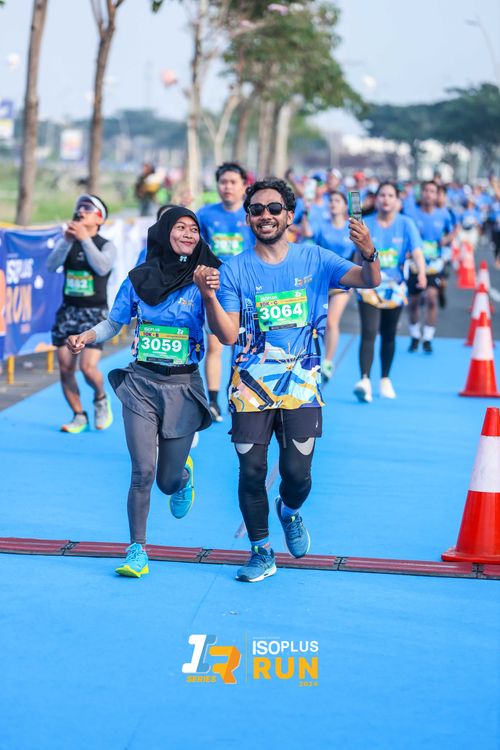 Race photo from ISOPlus Run 2024 Jakarta