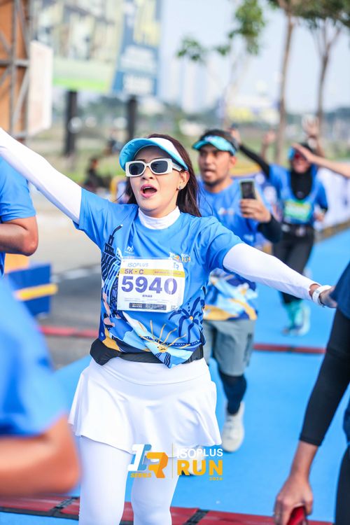 Race photo from ISOPlus Run 2024 Jakarta