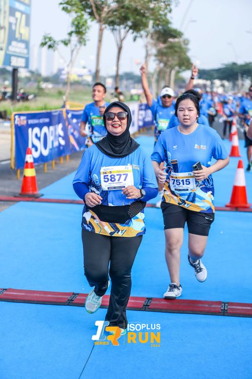 Race photo from ISOPlus Run 2024 Jakarta