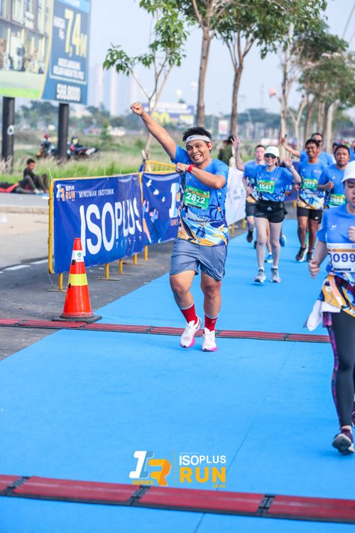 Race photo from ISOPlus Run 2024 Jakarta