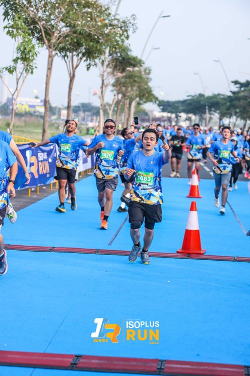 Race photo from ISOPlus Run 2024 Jakarta