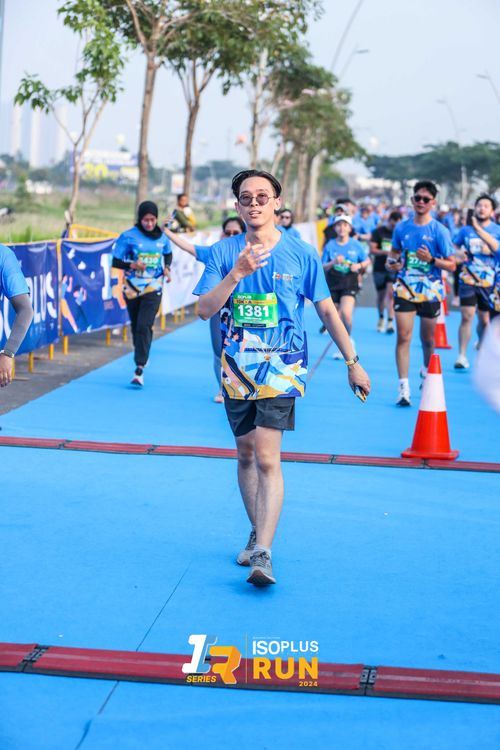 Race photo from ISOPlus Run 2024 Jakarta
