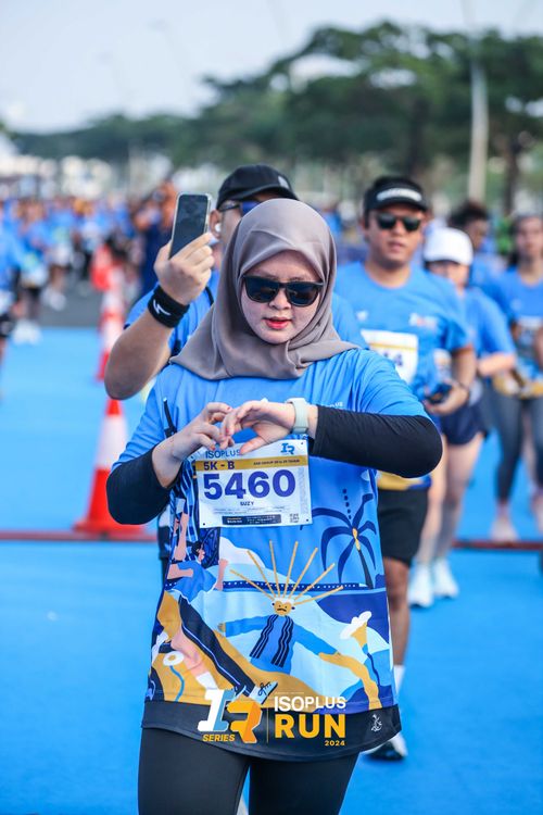 Race photo from ISOPlus Run 2024 Jakarta