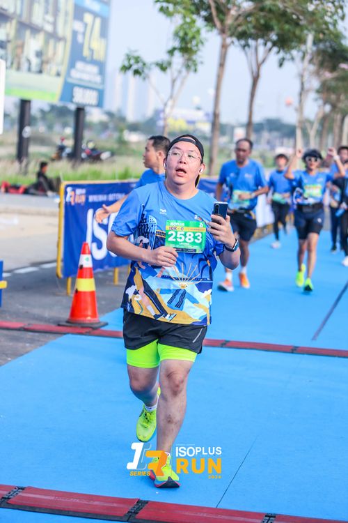 Race photo from ISOPlus Run 2024 Jakarta