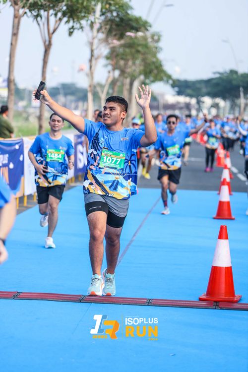 Race photo from ISOPlus Run 2024 Jakarta