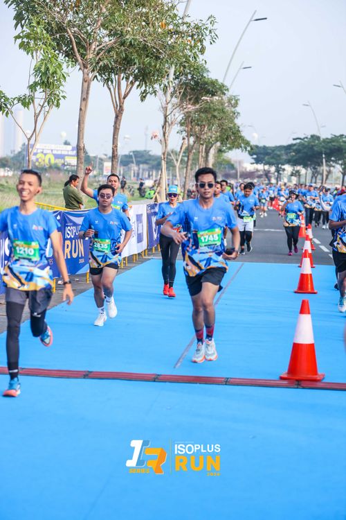 Race photo from ISOPlus Run 2024 Jakarta
