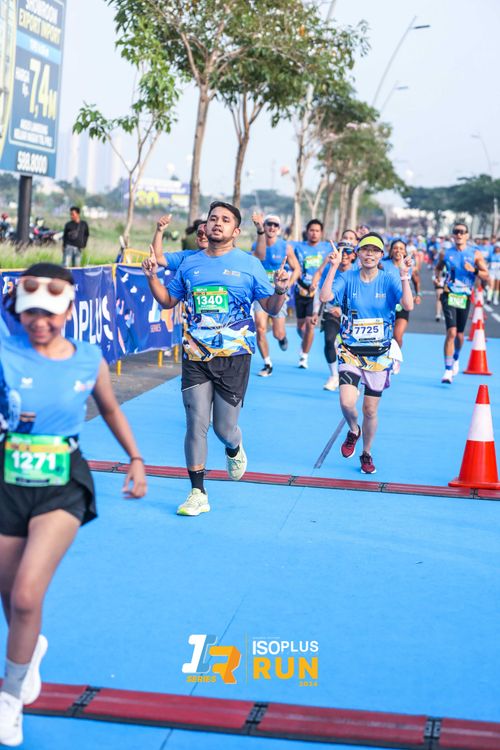 Race photo from ISOPlus Run 2024 Jakarta