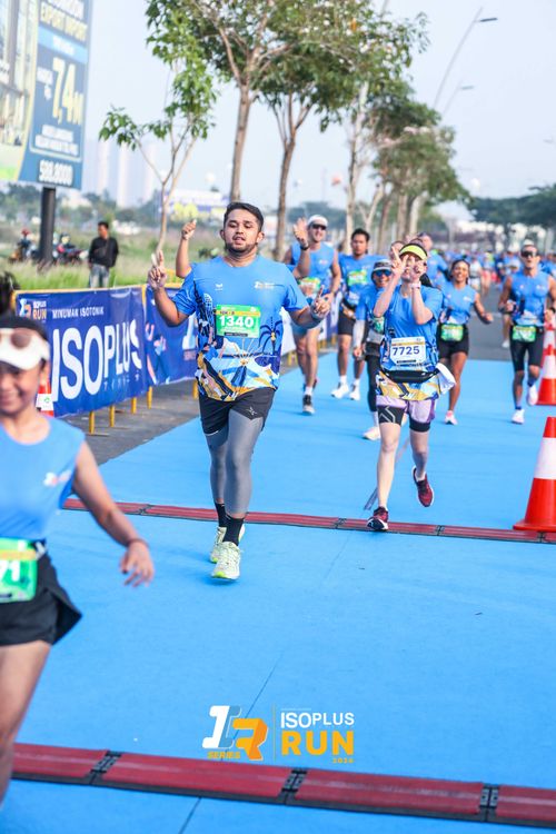 Race photo from ISOPlus Run 2024 Jakarta