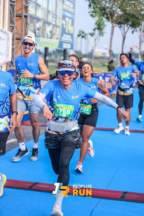 Race photo from ISOPlus Run 2024 Jakarta