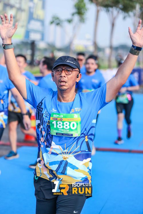 Race photo from ISOPlus Run 2024 Jakarta