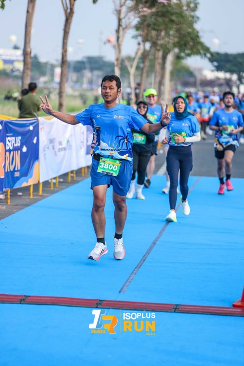 Race photo from ISOPlus Run 2024 Jakarta