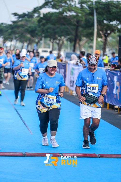Race photo from ISOPlus Run 2024 Jakarta