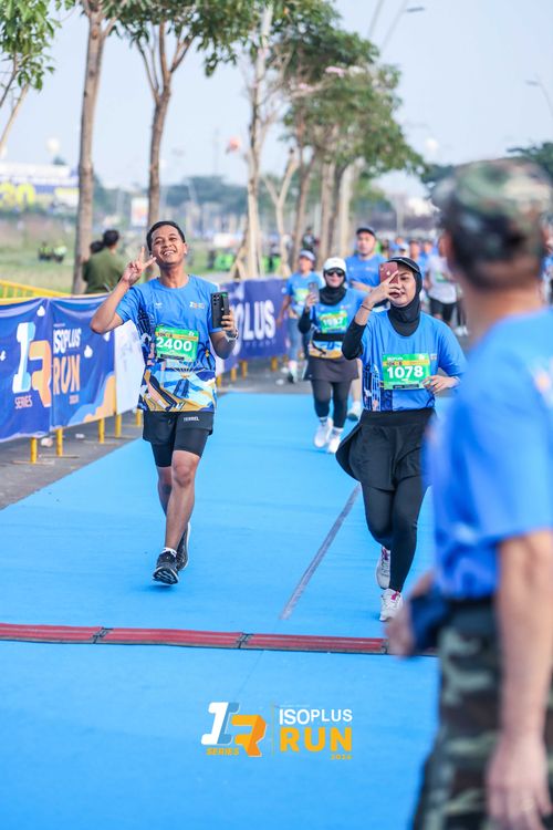 Race photo from ISOPlus Run 2024 Jakarta