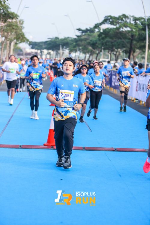 Race photo from ISOPlus Run 2024 Jakarta