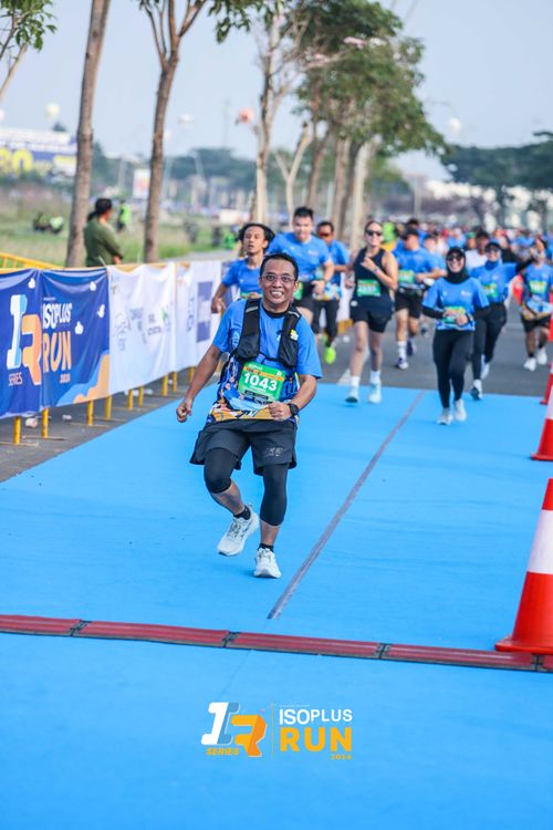 Race photo from ISOPlus Run 2024 Jakarta