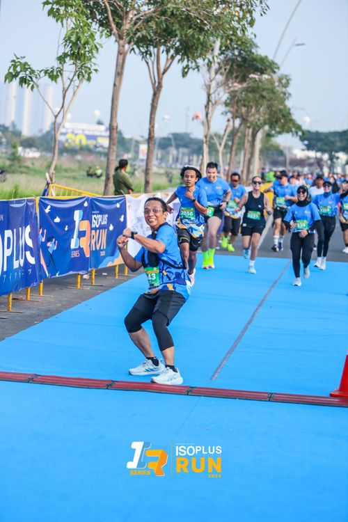 Race photo from ISOPlus Run 2024 Jakarta