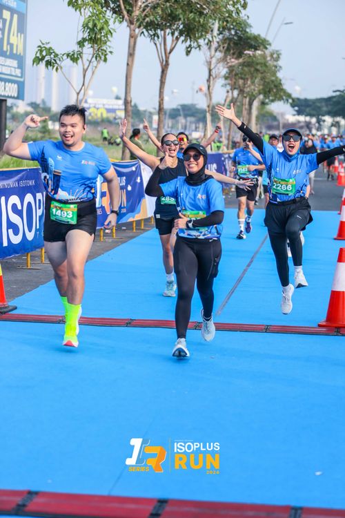 Race photo from ISOPlus Run 2024 Jakarta
