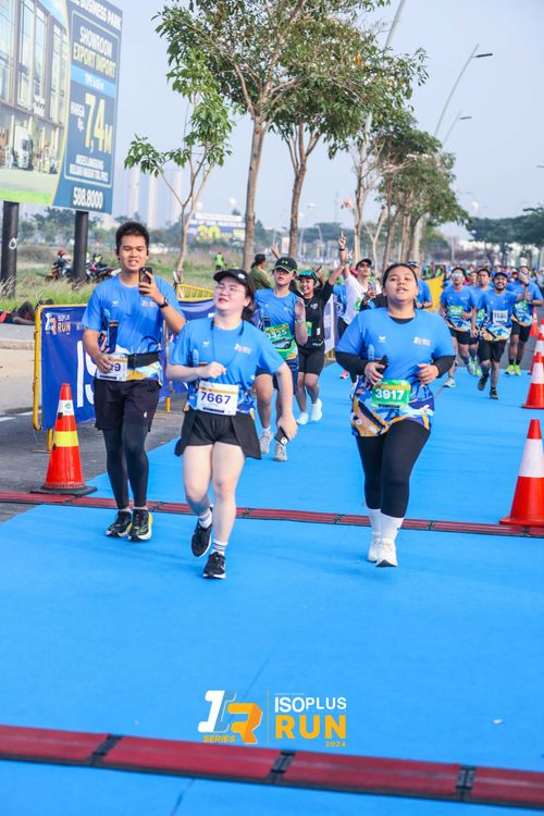 Race photo from ISOPlus Run 2024 Jakarta