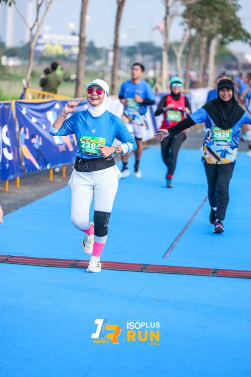 Race photo from ISOPlus Run 2024 Jakarta
