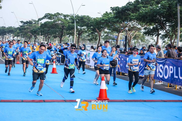 Race photo from ISOPlus Run 2024 Jakarta