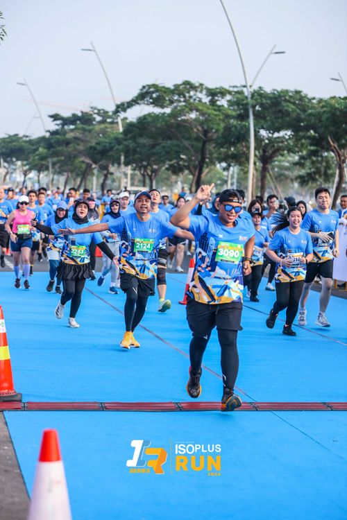Race photo from ISOPlus Run 2024 Jakarta