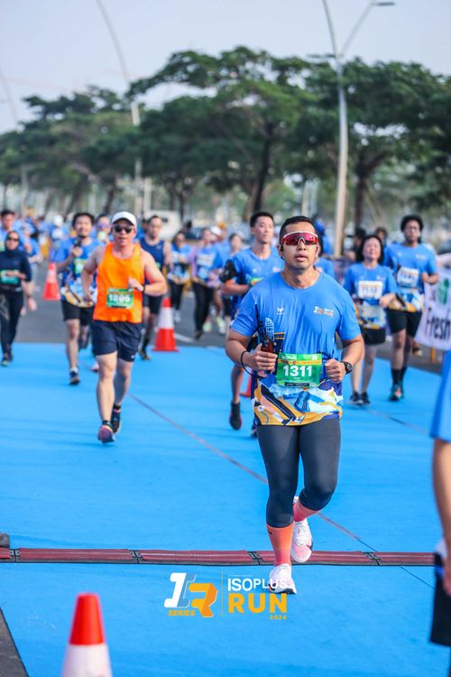 Race photo from ISOPlus Run 2024 Jakarta