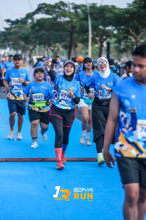 Race photo from ISOPlus Run 2024 Jakarta