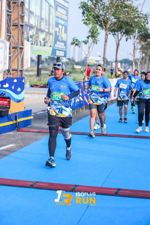 Race photo from ISOPlus Run 2024 Jakarta
