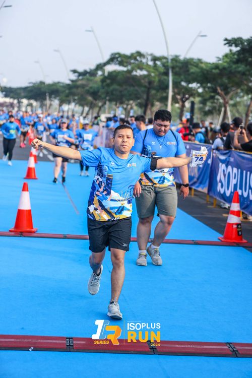 Race photo from ISOPlus Run 2024 Jakarta