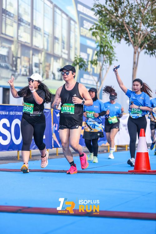 Race photo from ISOPlus Run 2024 Jakarta