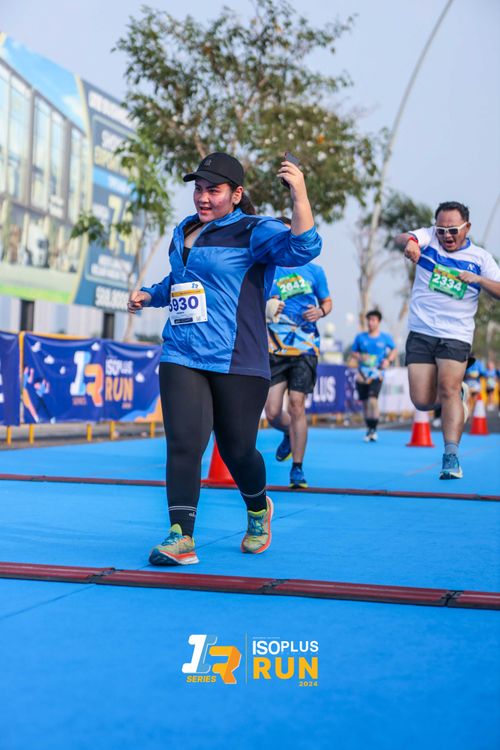 Race photo from ISOPlus Run 2024 Jakarta